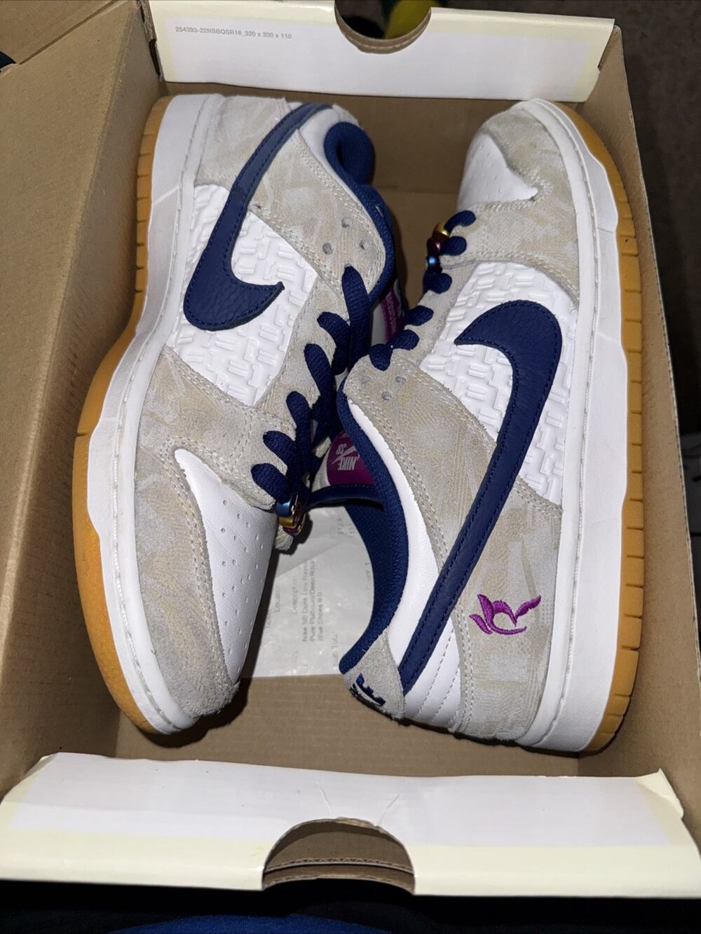 Size 9 - Rayssa Leal x Nike Dunk SB Low White LEP